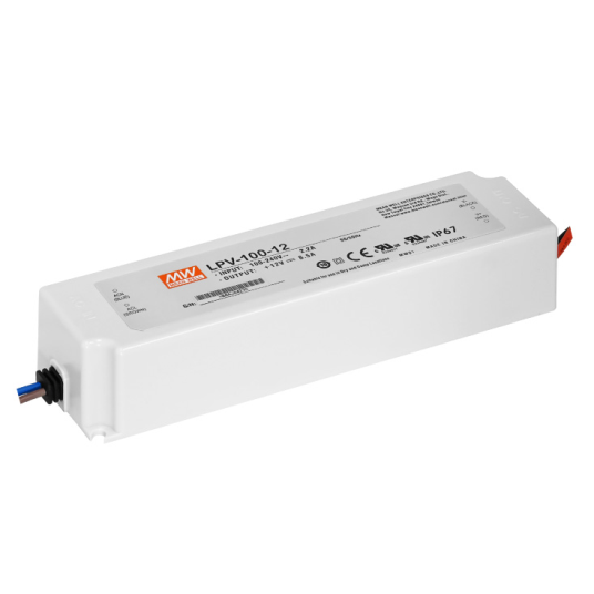 MeanWell napajanje, 12V, 100W, IP67