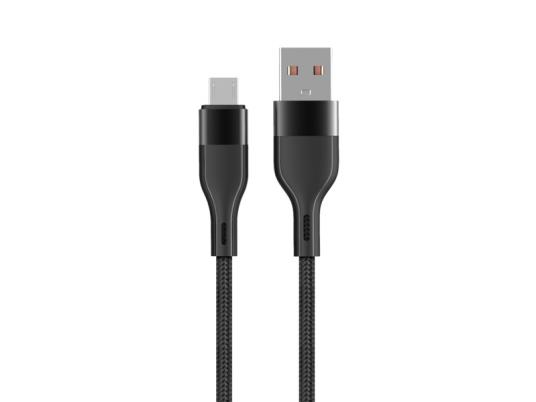 Maxlife USB kabl MXUC-07 USB - micro USB 1,0m 2,4A crni