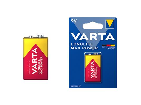 Varta baterija, Longlife Max Power, 6LR61, 9V