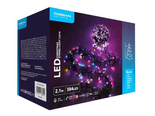 Modee Lighting 384 LED dioda na kablu od 2,1 metara multicolor