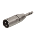 Adapter XLR utikač - 6,3mm utikač, XLR-3MJPSM