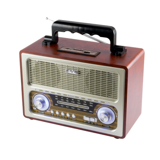 SAL radio, retro, 4in1, RRT3B, BT/MP3/AUX/FM