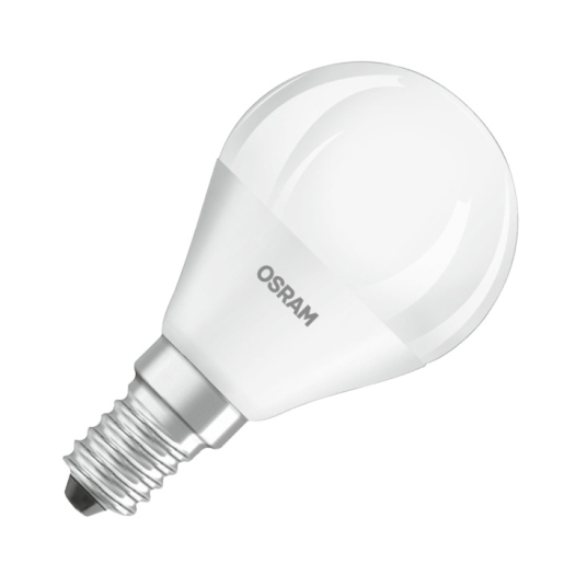 Osram LED sijalica 5,5W, E14, G45, 6500K