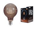 Forever LED filament sijalica, G95, 4W, E27, 2000K, COG smoked