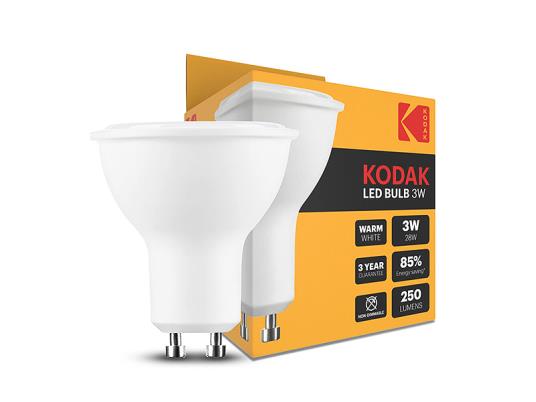 Kodak LED sijalica, 3W, GU10, 2700K