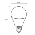 Osram LED sijalica 5,5W, E14, G45, 2700K