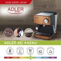 Adler aparat za espresso i kapućino AD4404CR