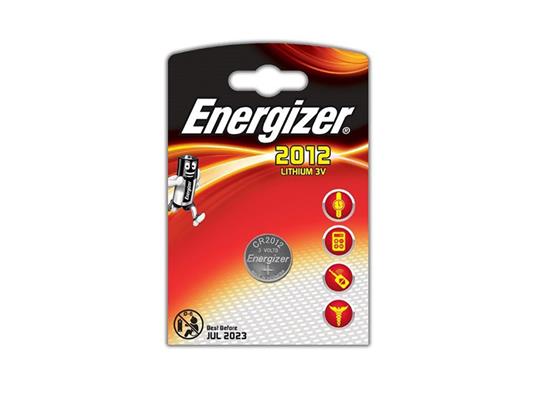 Energizer litijumska baterija, CR2012, 3V