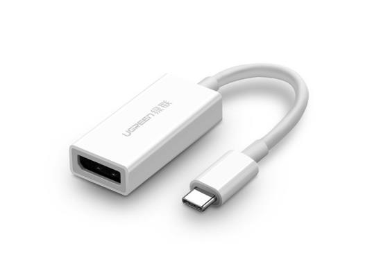 Ugreen adapter sa USB-C na Display port, 4K 60Hz beli