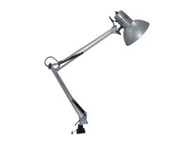 Mitea stona lampa, 1x40W, E27, srebrna