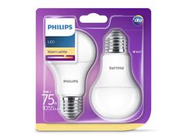 Philips LED sijalica, A60, E27, 11W/75W, 2700K, 2/1
