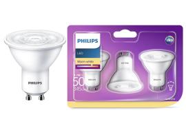 Philips LED sijalica GU10, 4,7W/50W, 2700K, 3/1