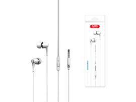 XO slušalice sa mikrofonom EP21 (konektor 3,5mm) 1,2m, bele