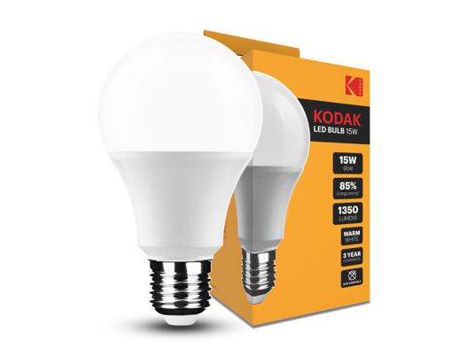 Kodak LED sijalica 15W E27 A65 2700K (1350 lumena)