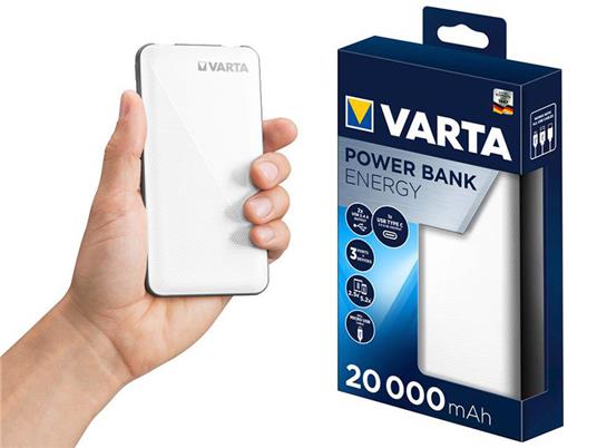 Varta eksterna baterija, Powerbank, Energy 20000mAh