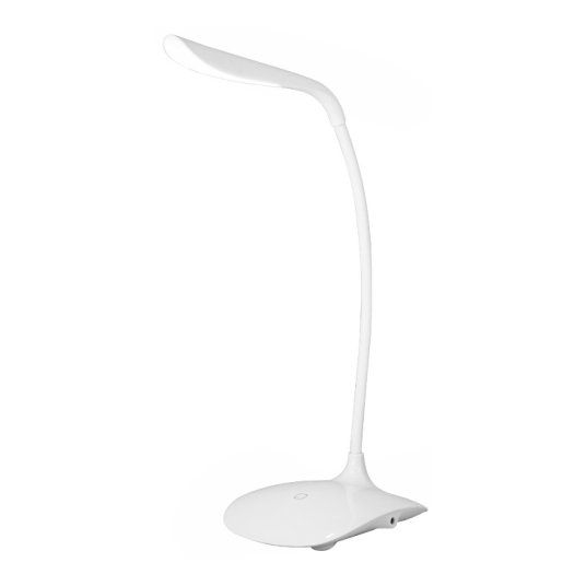 Prosto punjiva stona lampa, 3W, bela